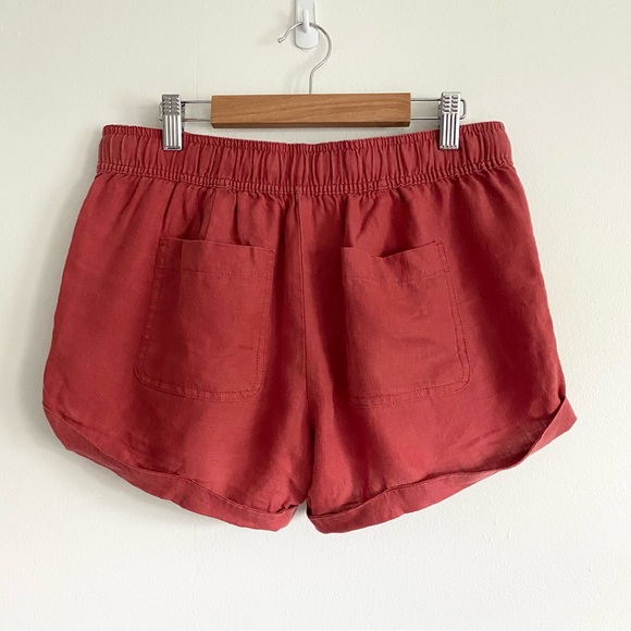 LOFT Linen Drawstring Shorts - Picture 3 of 5